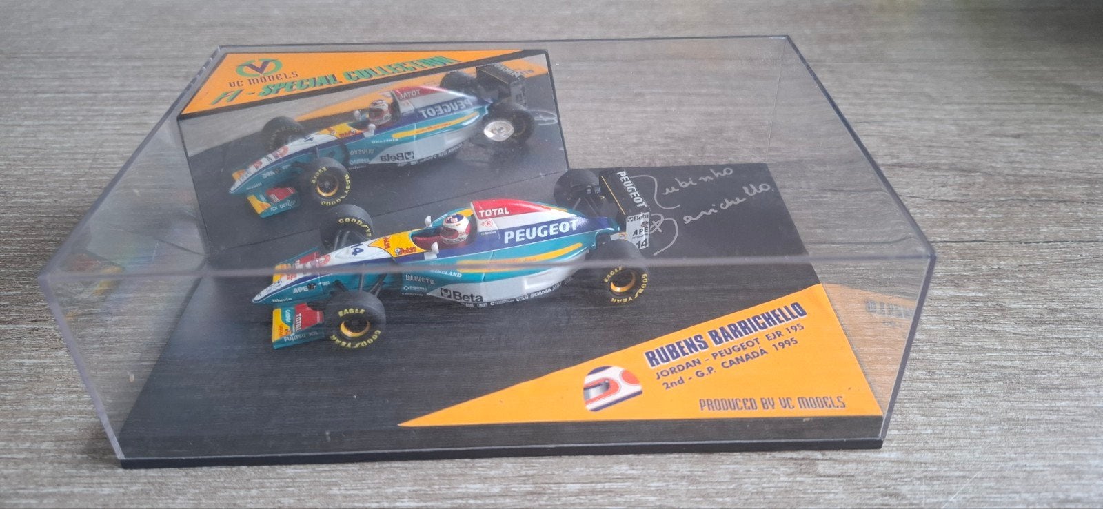 Te koop: VC Models Jordan Peugeot 195 – Rubens Barrichello –, Overige merken, Auto, 1:32 tot 1:50, Nieuw
