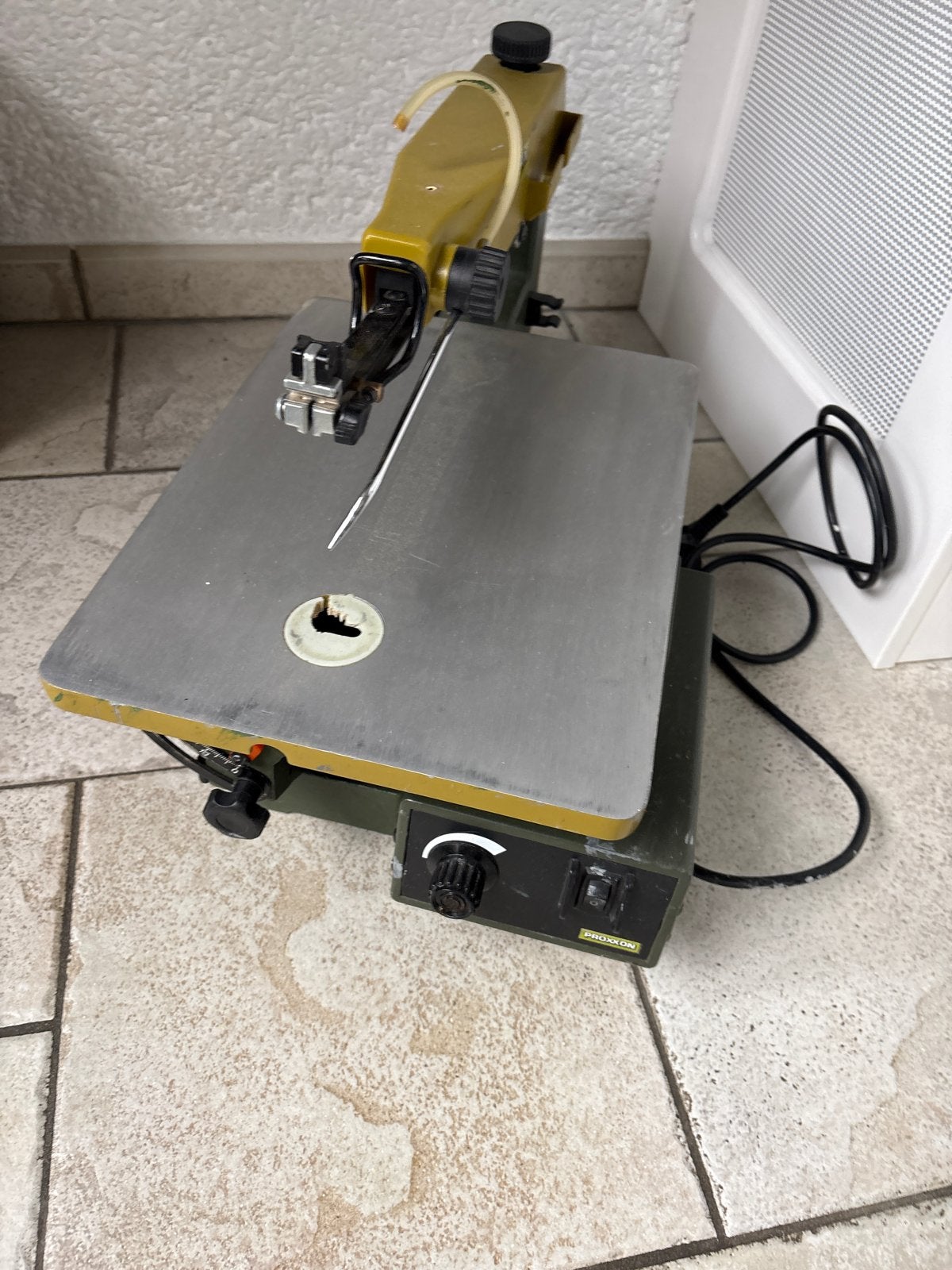 Proxxon DSH/E Decoupeerzaag -, Minder dan 30 mm, Decoupeerzaag, Ophalen of Verzenden, Zo goed als nieuw