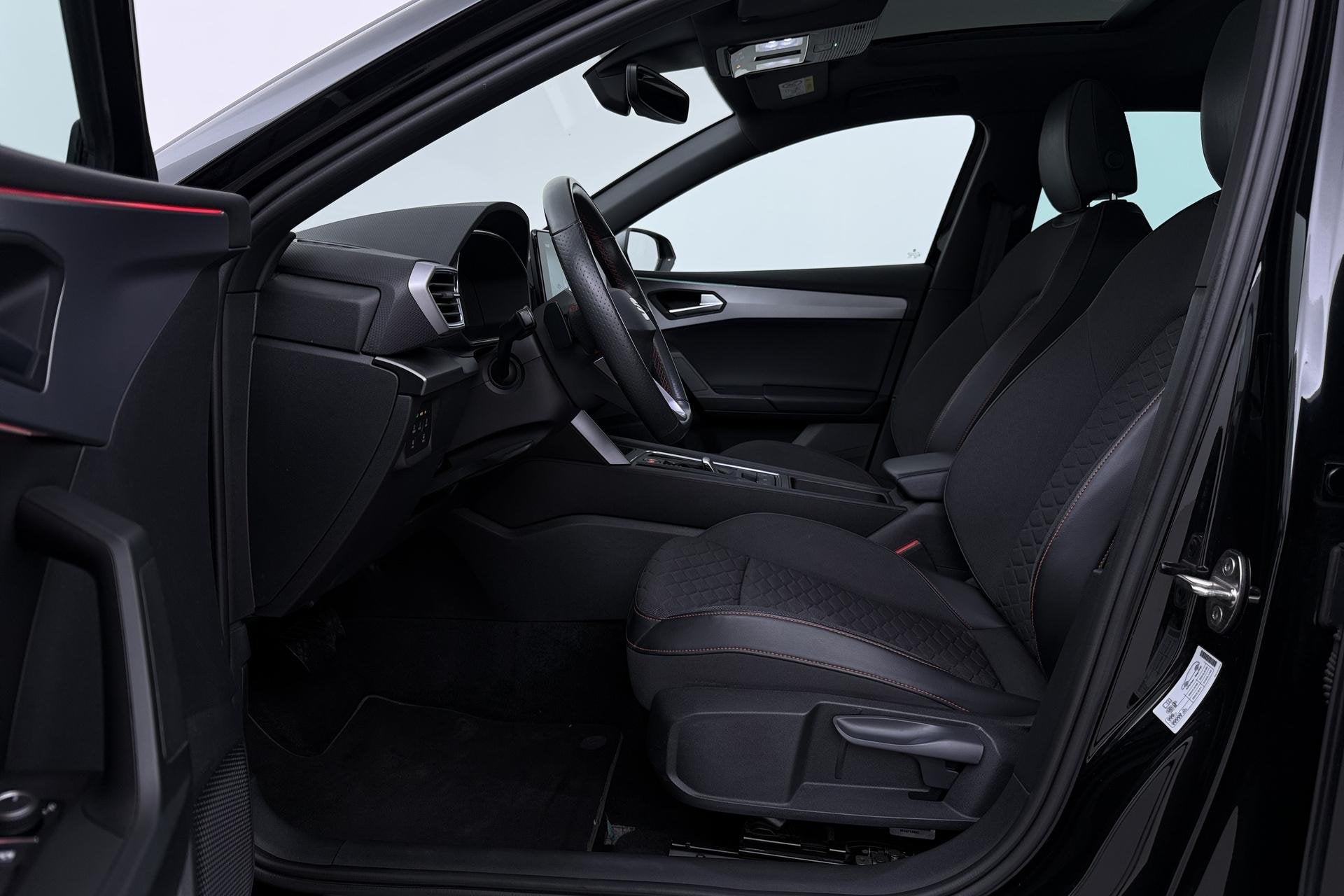 SEAT Leon 1.4 TSI eHybrid PHEV FR | ACC | Panoramadak | Stuu, Auto's, Gebruikt, Leon, Zwart, Plug-in hybride