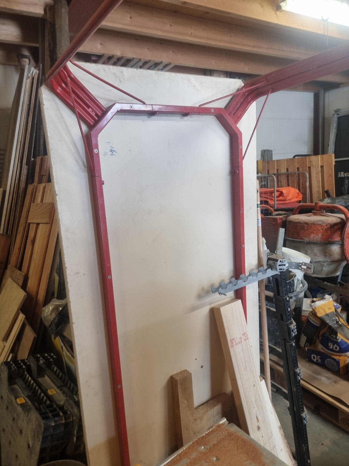 Klustafel, Ophalen, Hout, 75 tot 150 cm, Raamkozijn