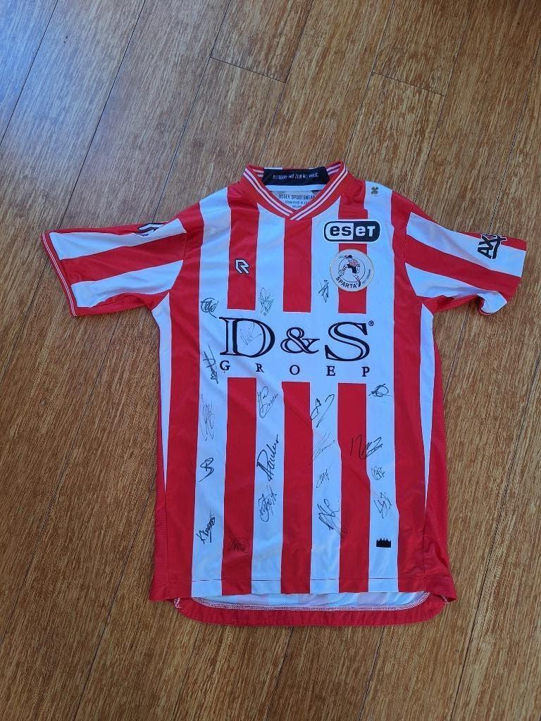Sparta Rotterdam shirt 2020/21 gesigneerd – maat L, Ophalen of Verzenden, Zo goed als nieuw, Sparta, Shirt