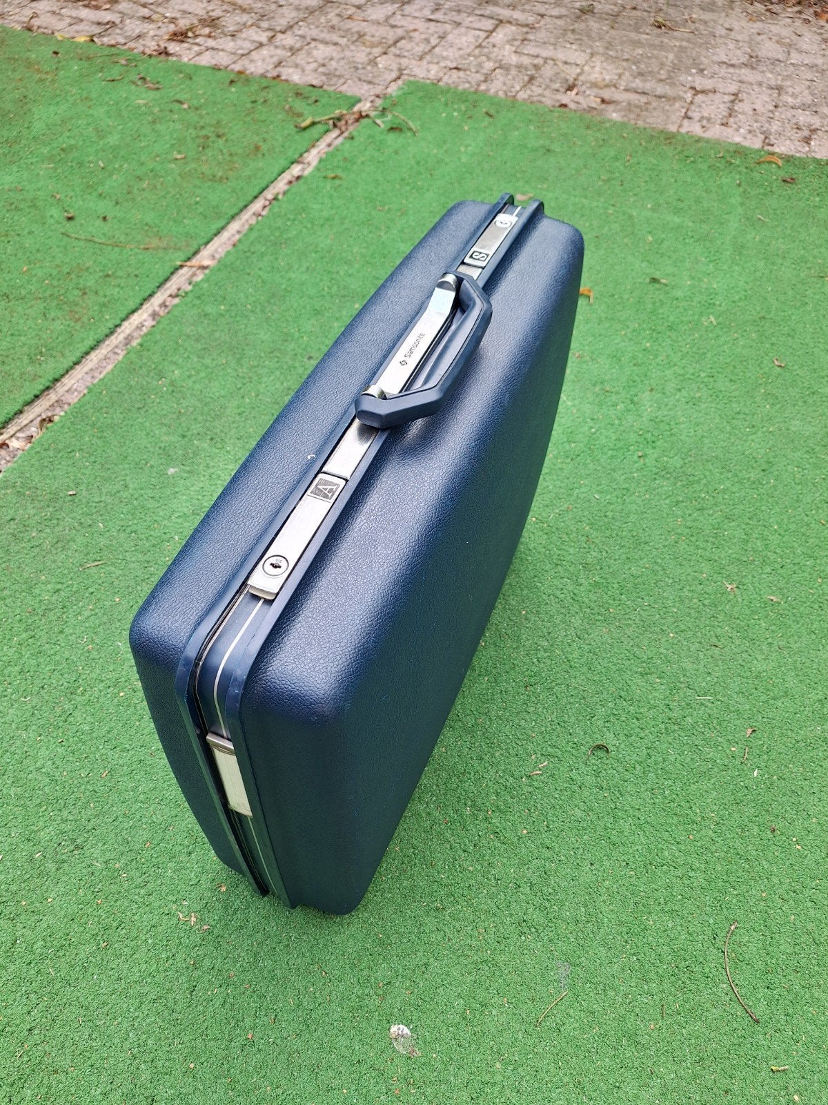 Samsonite Koffer - Vintage Blauw, Ophalen of Verzenden