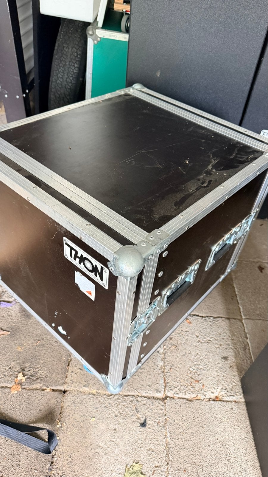 Thomann 10HE Rack op wielen, extra diep (50cm), Ophalen, Gebruikt, Overige instrumenten, Flightcase