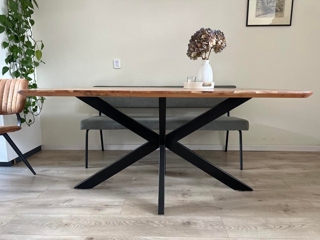 NOUS Living Robb Eetkamertafel - Zo goed als nieuw!, Huis en Inrichting, Tafels | Eettafels, Ophalen, 50 tot 100 cm, Zo goed als nieuw