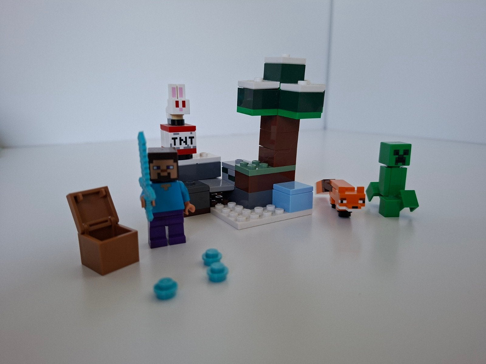 LEGO Minecraft 21583 - De IJspieken Avontuur, Ophalen of Verzenden, Zo goed als nieuw, Overige merken