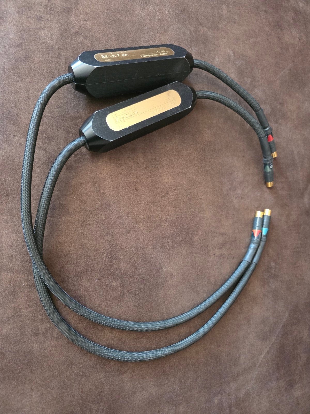Transparent Ultra Balance RCA XL Interlink Kabel, Ophalen of Verzenden, Gebruikt, Minder dan 2 meter