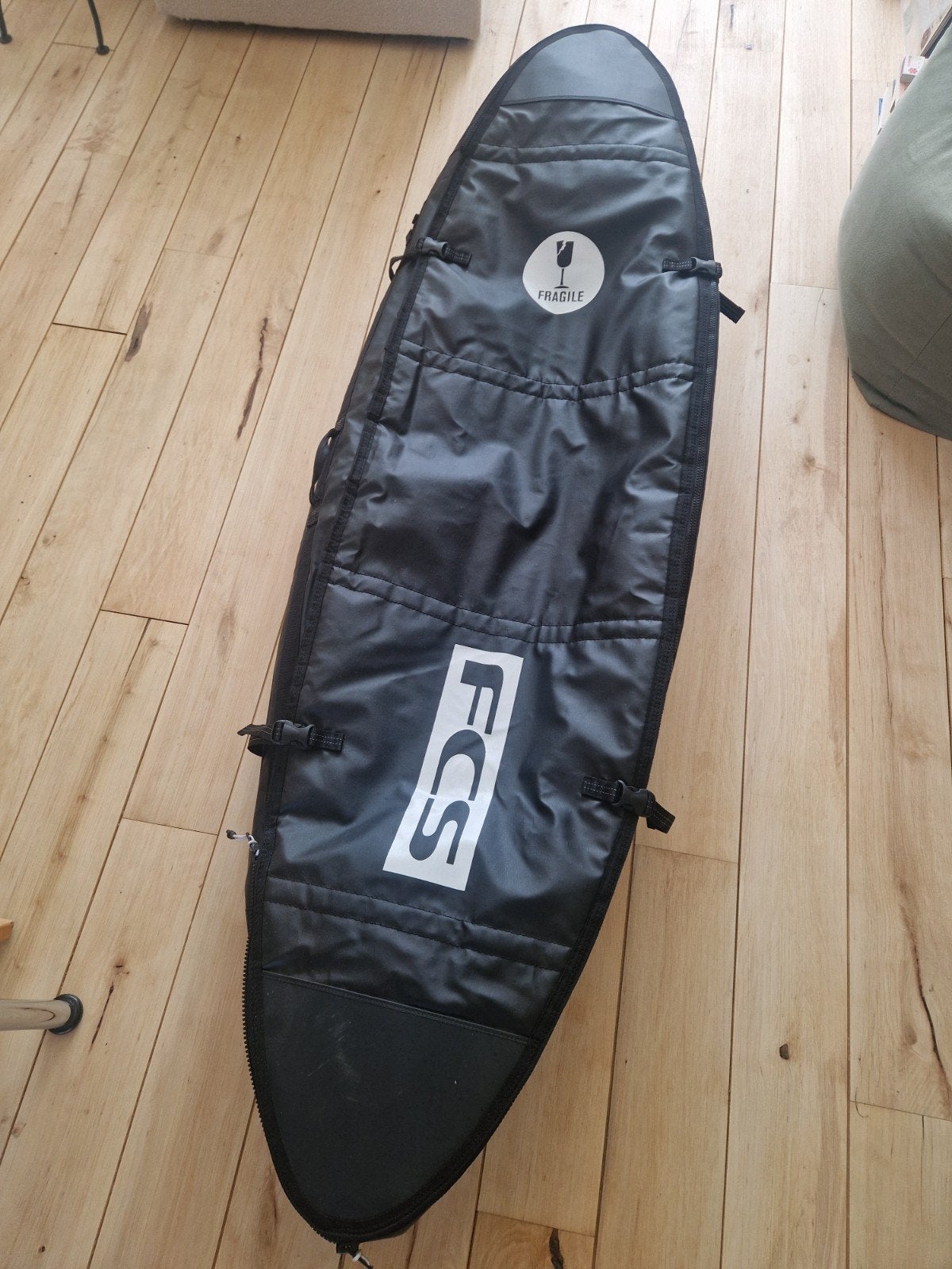 FCS Travel 3 All Purpose 6'3 Boardbag, Ophalen of Verzenden, Zo goed als nieuw, Overige typen