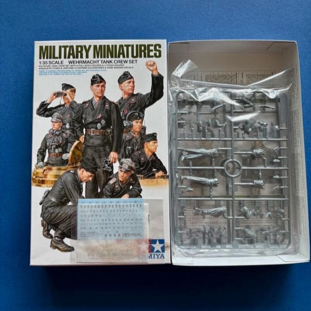 Tamiya 35354 Wehrmacht Tank Crew Set 1/35, Verzenden, Nieuw, 1:35 tot 1:50