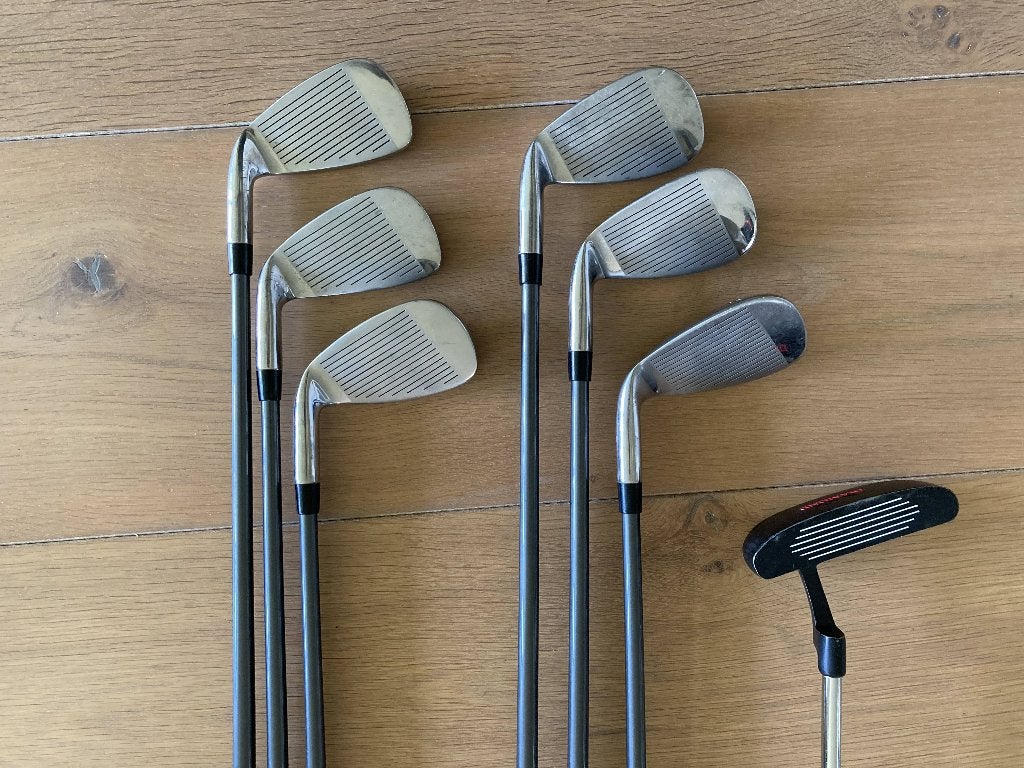 Golfset Dames Black Diamond 10 Clubs graphite Rechtshandig, Sport en Fitness, Golf, Ophalen, Gebruikt, Set, Overige merken