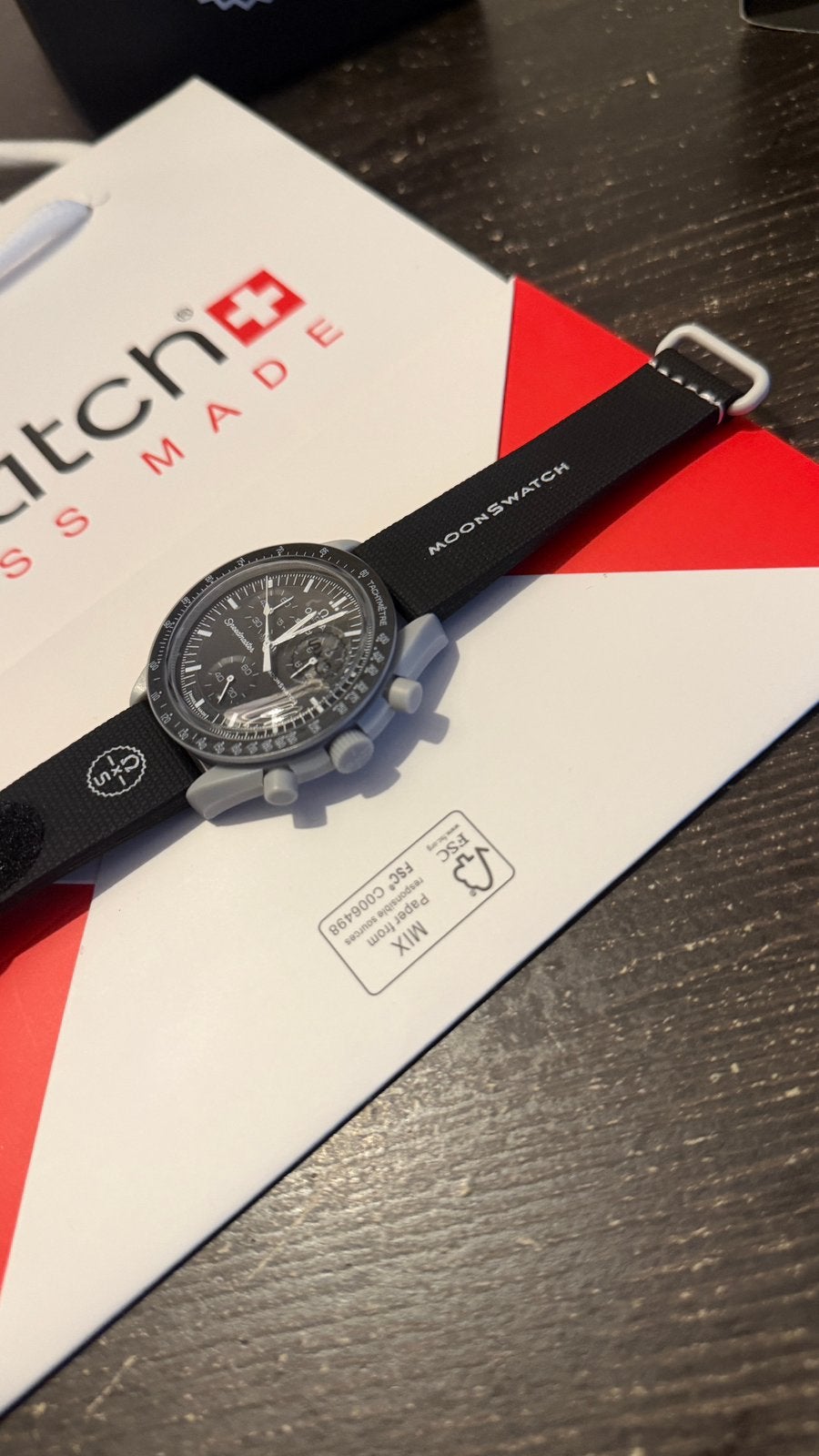 Omega x swatch, Ophalen of Verzenden, Zo goed als nieuw, Jongen of Meisje