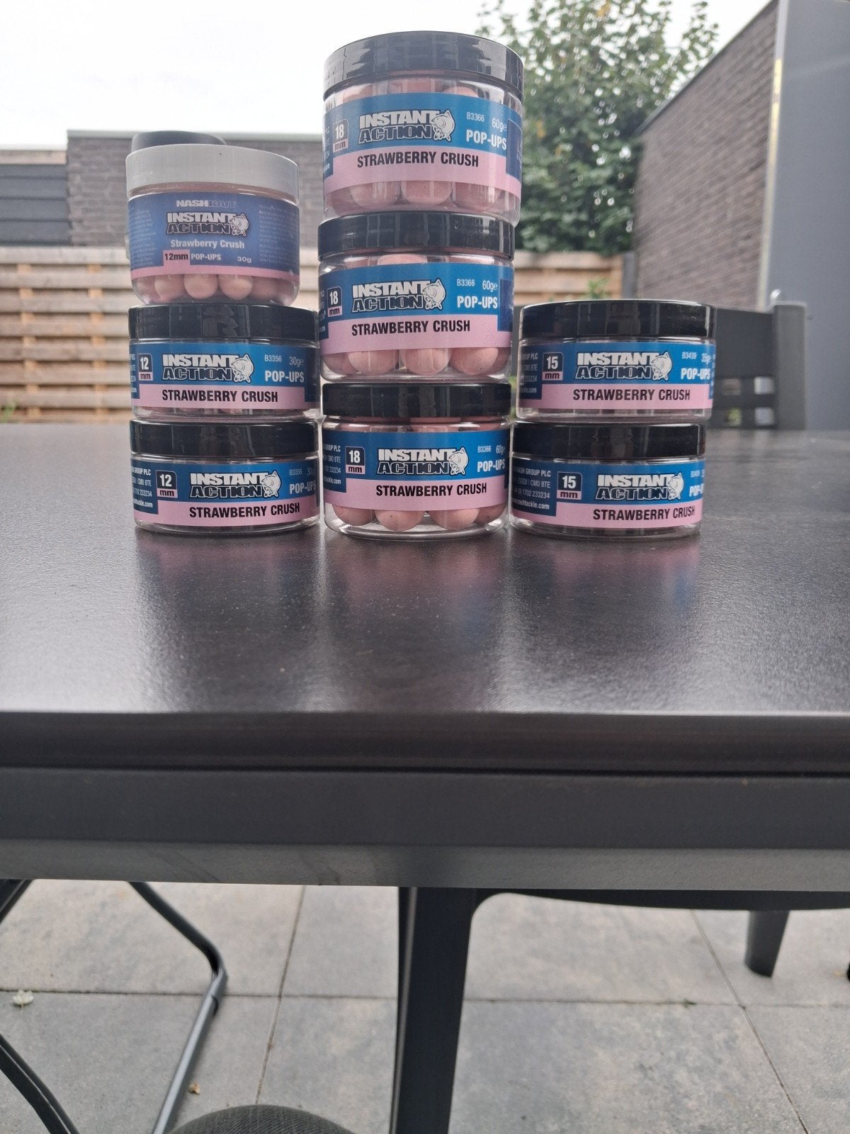 Nash Instant Action Strawberry Crush Pop-Ups (diverse maten), Ophalen of Verzenden, Nieuw, Overige typen