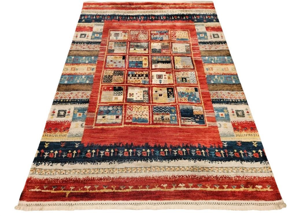 Vintage modern oosters Pierre Cardin vloerkleed 162x232cm, Huis en Inrichting, Stoffering | Tapijten en Kleden, Zo goed als nieuw
