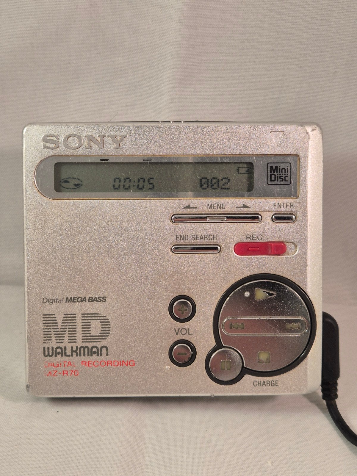 Sony MD MZ-R70 Minidisc-recorder - Prima Staat !, Ophalen of Verzenden