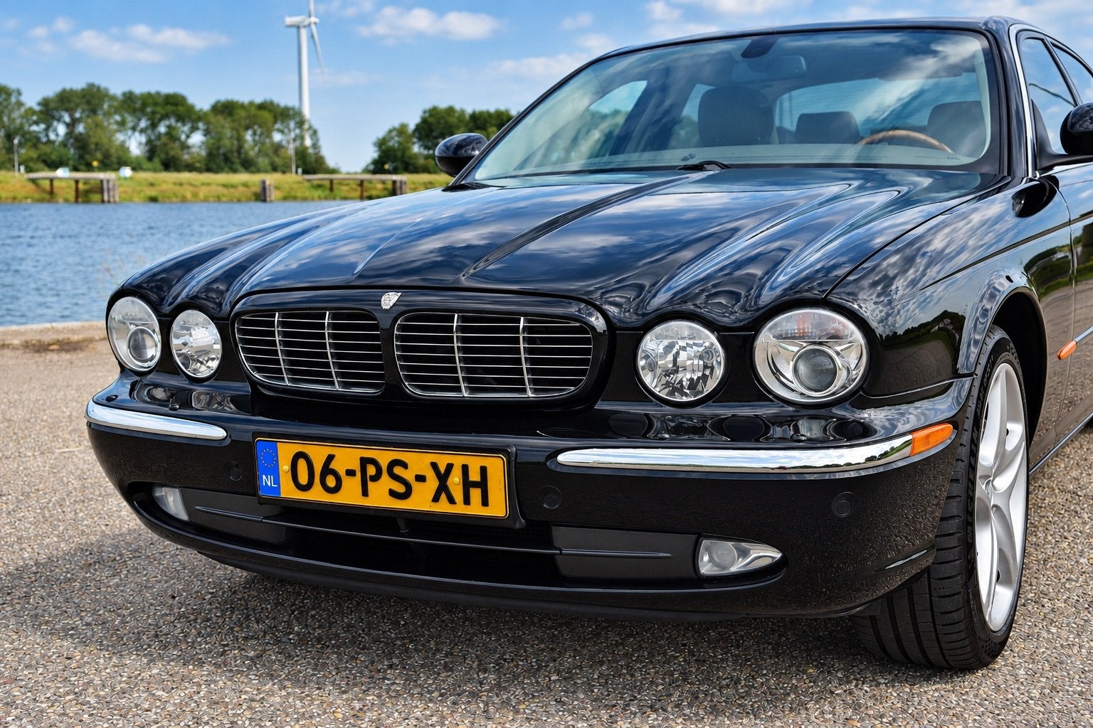 Jaguar XJ 4.2 V8 Sovereign LWB (bj 2004, automaat), Auto's, Automaat, Dealer onderhouden, Gebruikt, 8 cilinders