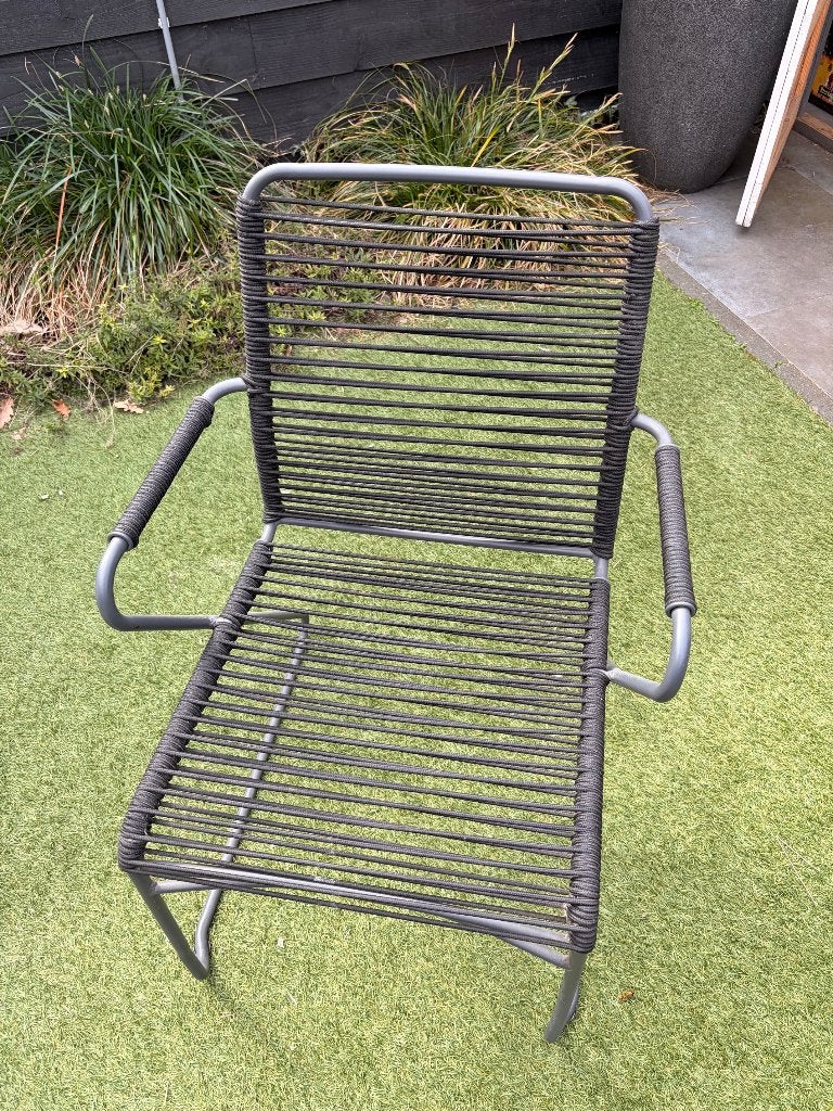 Tuinstoelen 8 stuks incl. kussens, Tuin en Terras, Tuinstoelen, Ophalen, Zo goed als nieuw, Kunststof, Stapelbaar