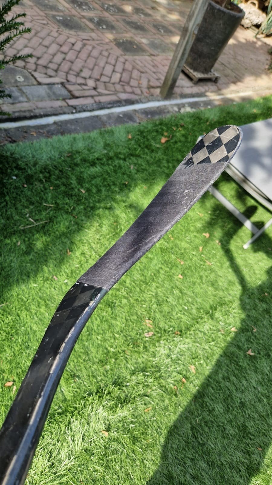 Pro Blackout IJshockey Stick Rechts - Zo goed als nieuw, Sport en Fitness, Ophalen of Verzenden, Zo goed als nieuw, Stick
