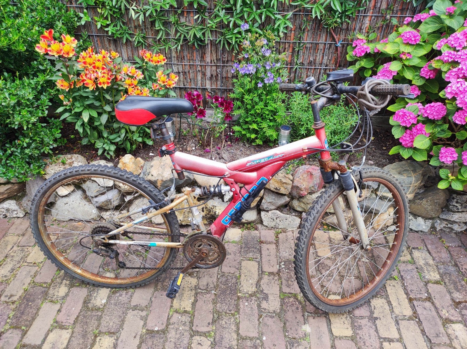 Gratis 26 inch mountainbike, Ophalen