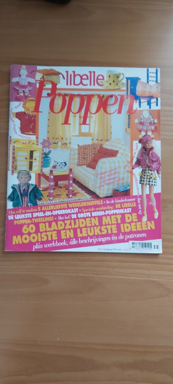 Libelle Poppen: Een plezier om te maken - Patronenboek, Hobby en Vrije tijd, Kledingpatronen, Overige typen, Kind, Zo goed als nieuw