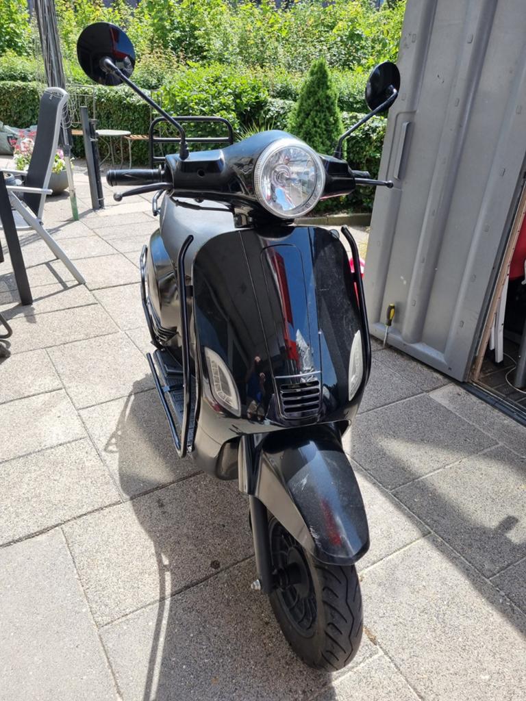 La Souris Snorscooter 2020 - Zwart, Fietsen en Brommers, Snorfietsen en Snorscooters, Gebruikt, Benzine, Ophalen, Overige merken