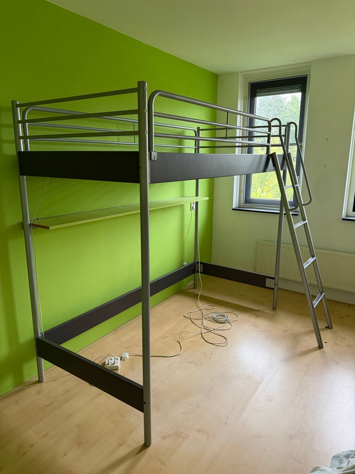 Stevige hoogslaper van Beter Bed - Geschikt tot 125 kg, Gebruikt, Eenpersoons, Ophalen of Verzenden, 200 cm