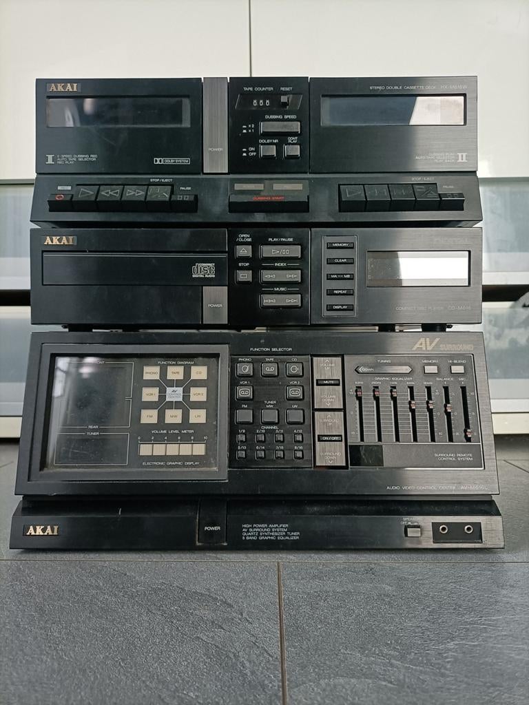 Akai stereo AV-M616L, Ophalen of Verzenden, Akai