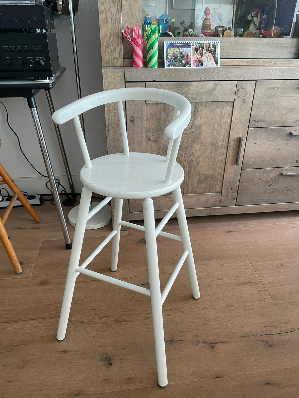 Wit houten peuterstoel, Ophalen, Gebruikt, Stoel(en)