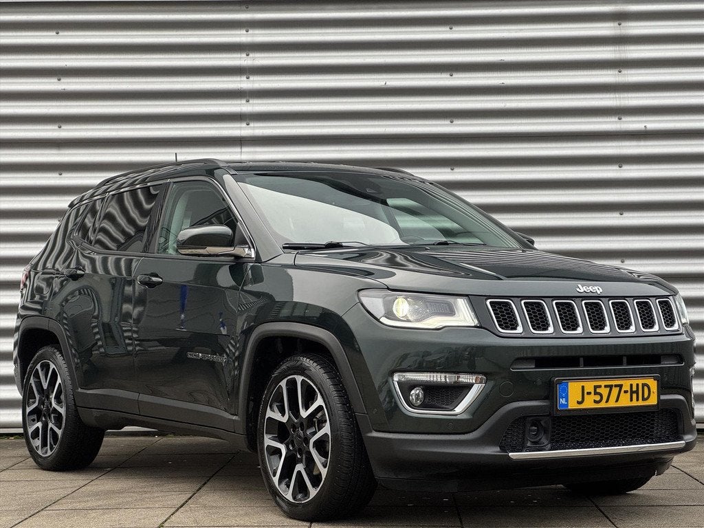 Jeep Compass 1.3 MultiAir 150pk Automaat Limited | Navigatie, Auto's, Jeep, 4 cilinders, 150 pk, 600 kg, 1405 kg