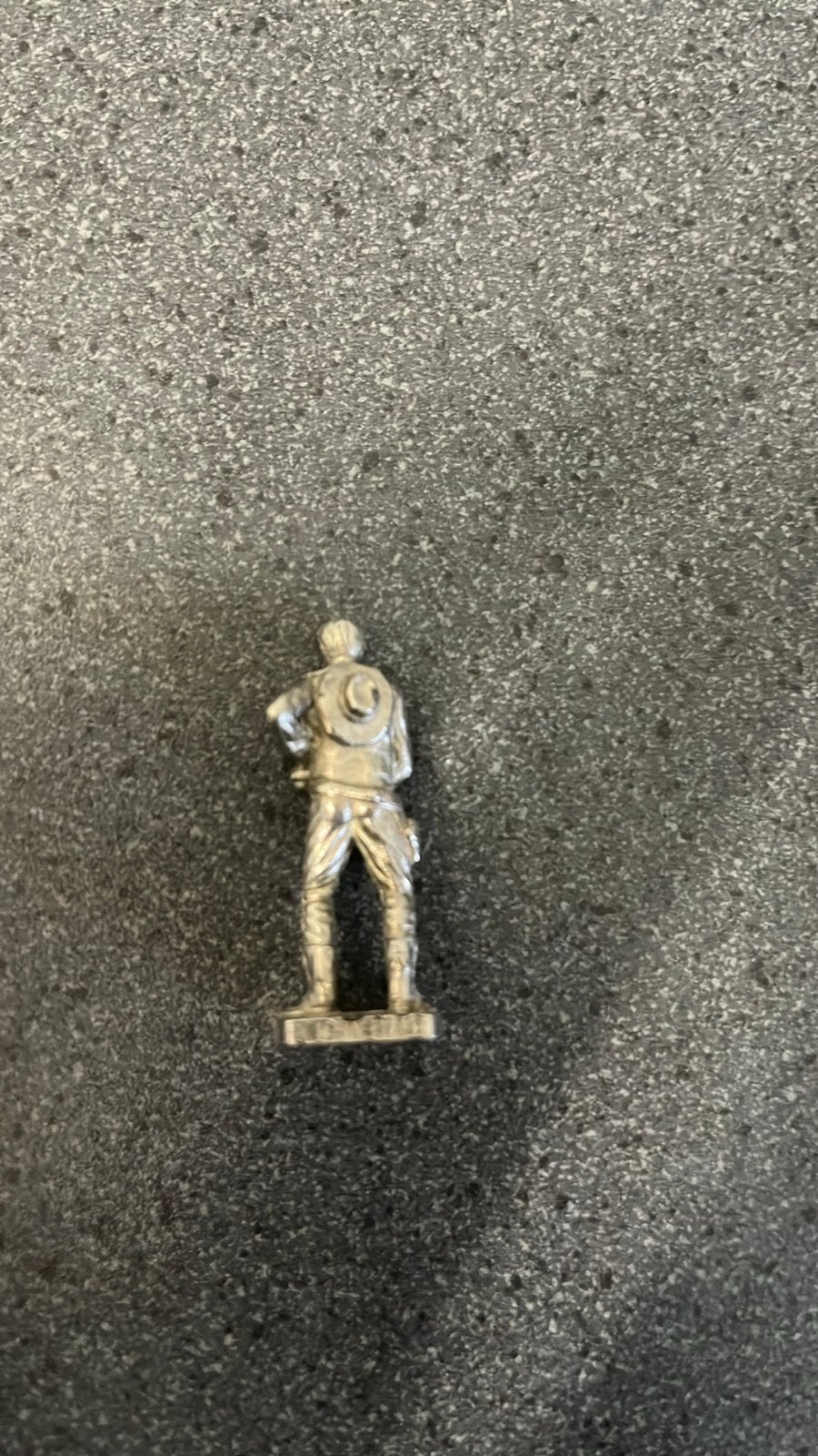 Lucky Luke - Bob Dalton figuur (zilverkleurig), Verzamelen, Ophalen of Verzenden, Gebruikt
