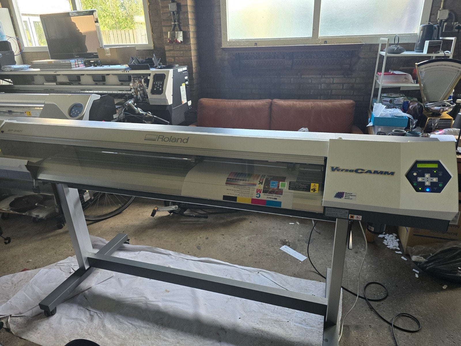 Roland SP-540i printer/cutter – In absolute nieuwstaat!, Computers en Software, Ophalen, Inkjetprinter, Kleur printen, Zo goed als nieuw