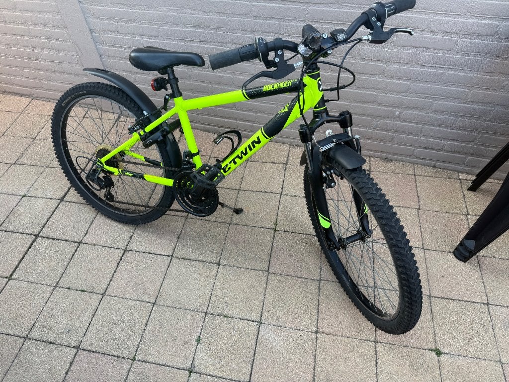 Mountainbike, Ophalen, Versnellingen, B'Twin, Trommelrem