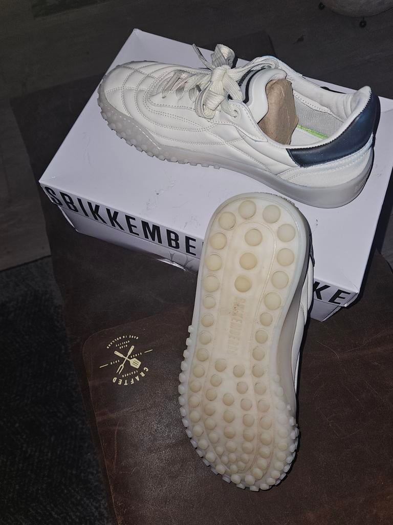 BIKKEMBERGS leren sneakers, Ophalen, Zo goed als nieuw