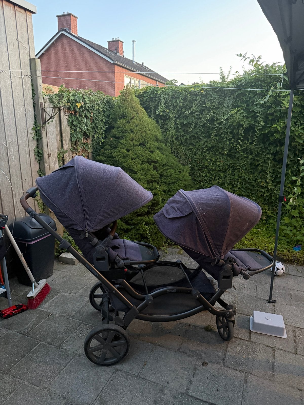 ABC Design Zoom Duowagen - Gebruikt, Kinderen en Baby's, Kinderwagens en Combinaties, Gebruikt, Duowagen, Ophalen, Kinderwagen