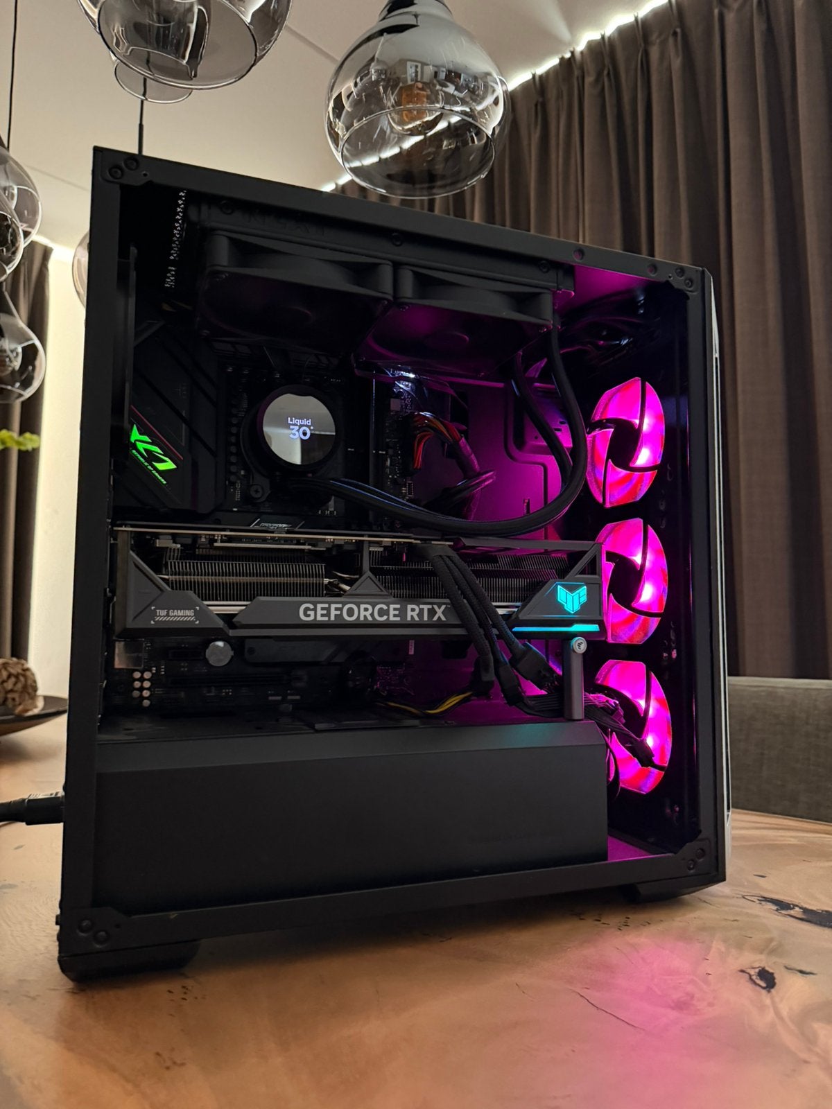 GAMING PC | 4080 SUPER / RYZEN 7 9800x3d, Computers en Software, Ophalen, Zo goed als nieuw, Gaming, 4 Ghz of meer