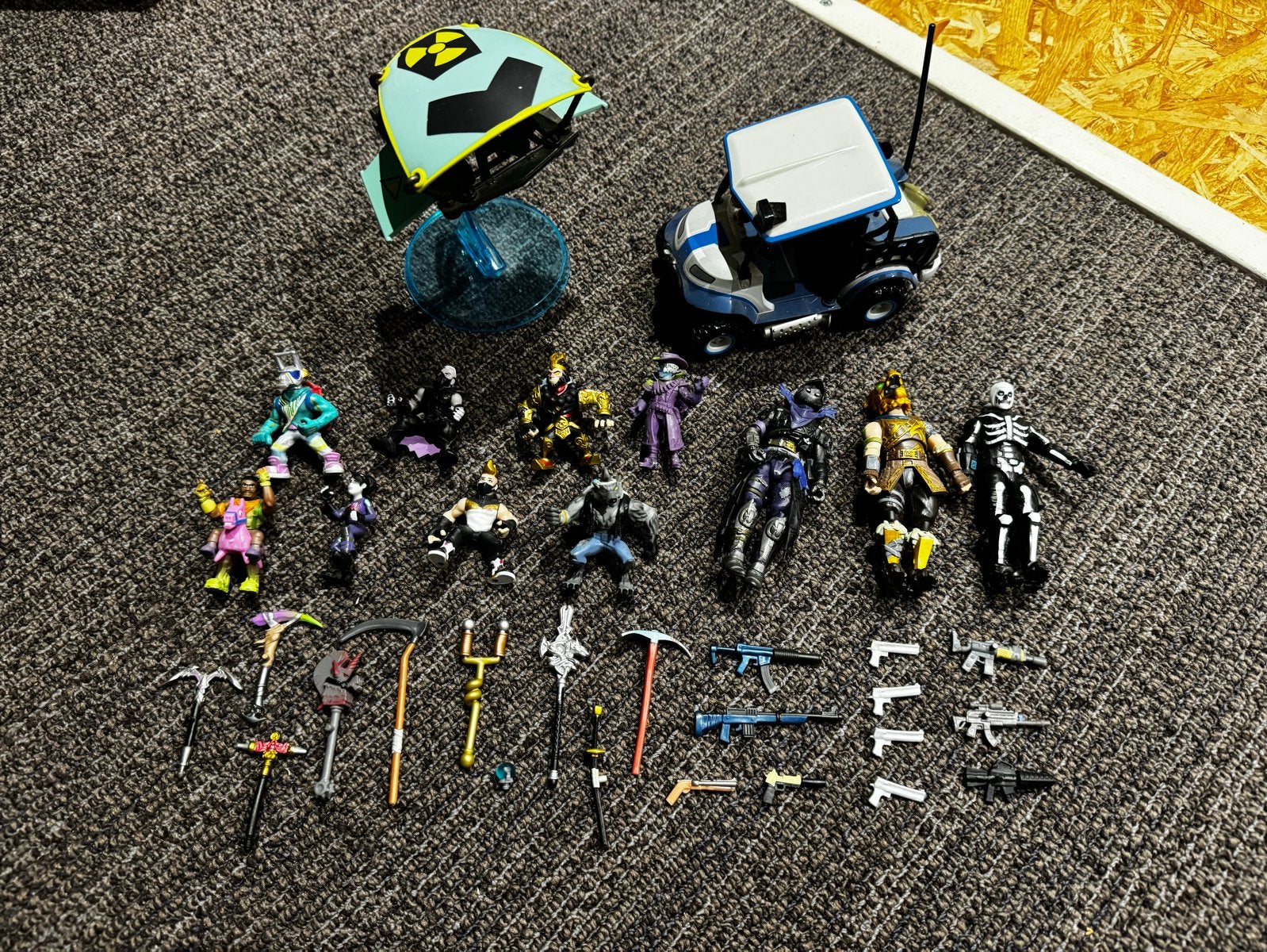 Grote set Fortnite actiefiguren en accessoires, Ophalen of Verzenden, Gebruikt