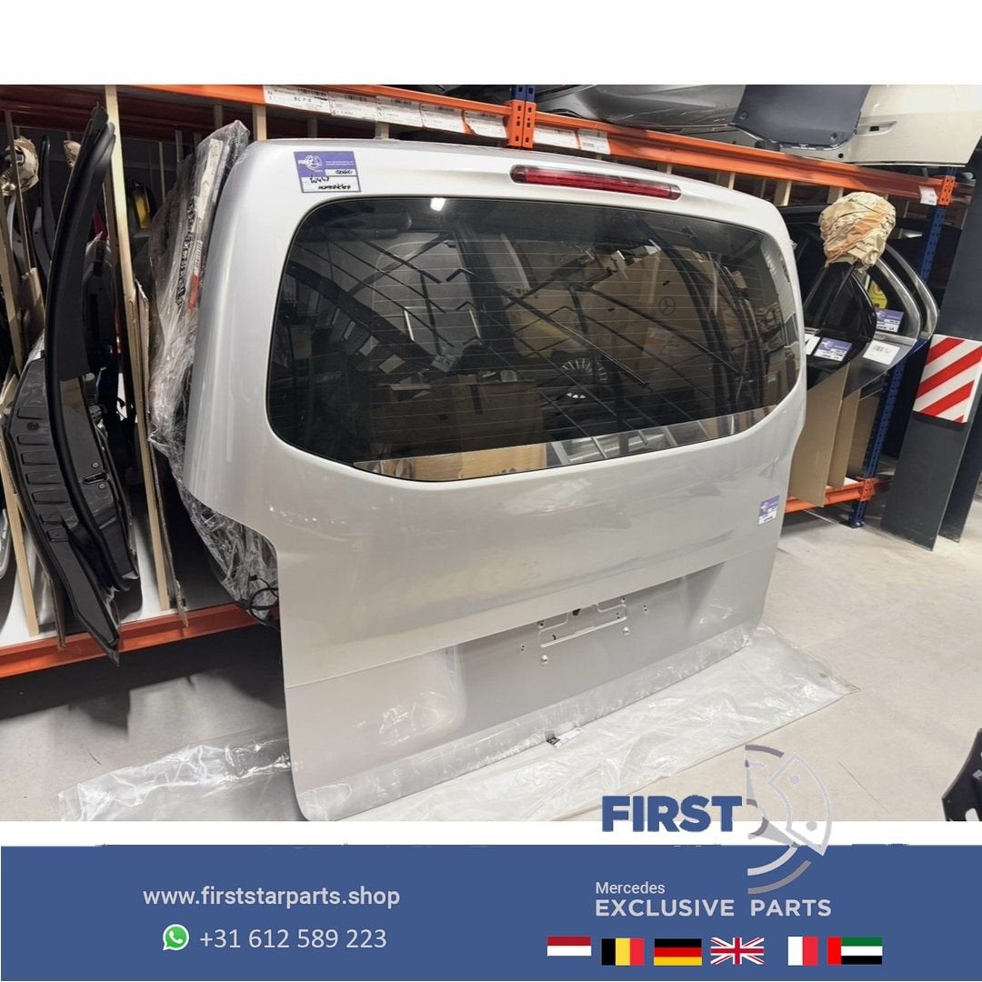 W447 VITO TOURER / V KLASSE VIP ACHTERKLEP DEUR ZILVERGRIJS, Gebruikt, Ophalen of Verzenden, Achter, -
