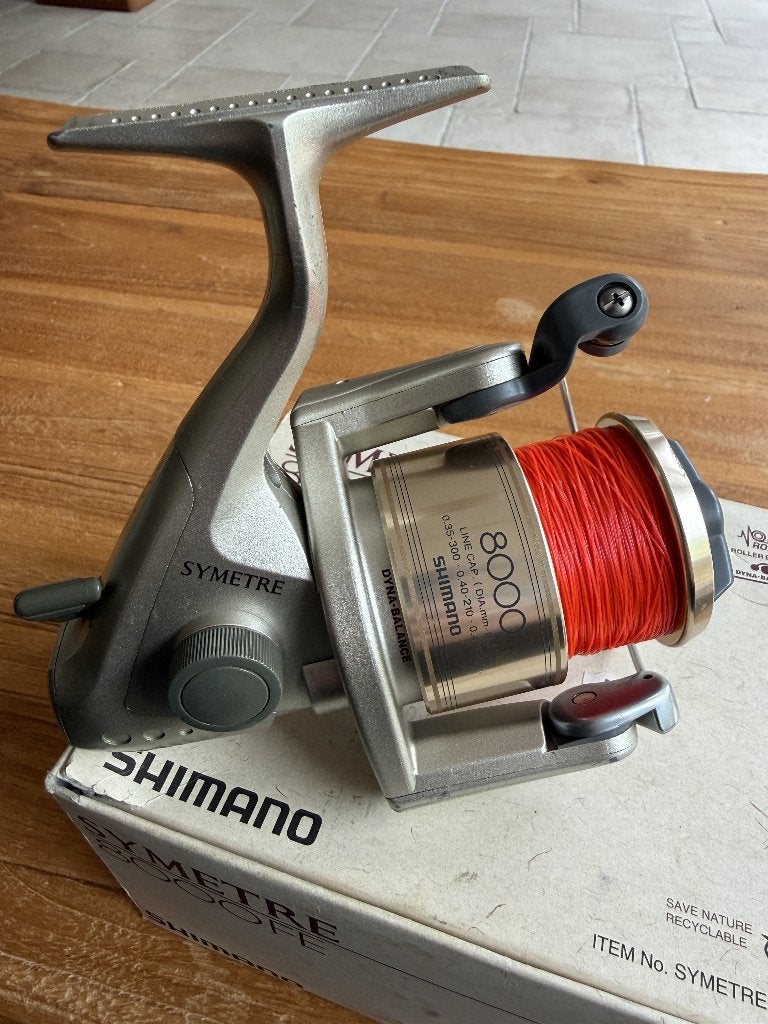 2 stuks Shimano Symetre 8000 Molen, Ophalen of Verzenden, Zo goed als nieuw, Molen