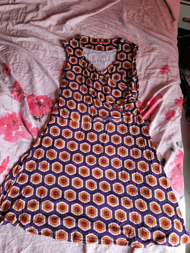 Tante betsy jurk maat xl, Kleding | Dames, Jurken, Tante Betsy, Paars, Maat 46/48 (XL) of groter, Ophalen of Verzenden