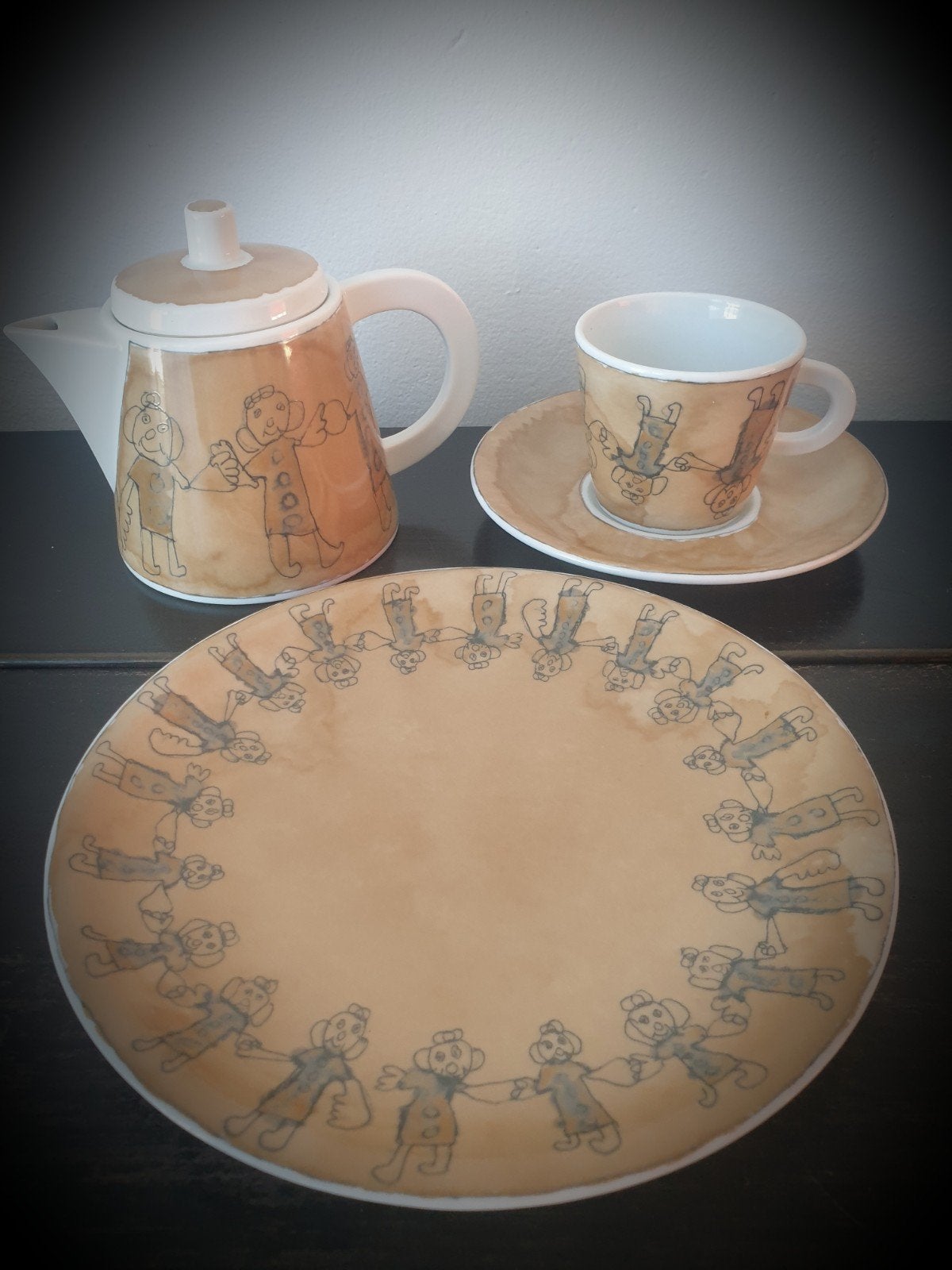 Seltmann bavaria germany/duitsland 1 persoons ontb, Ophalen of Verzenden, Zo goed als nieuw, Compleet servies