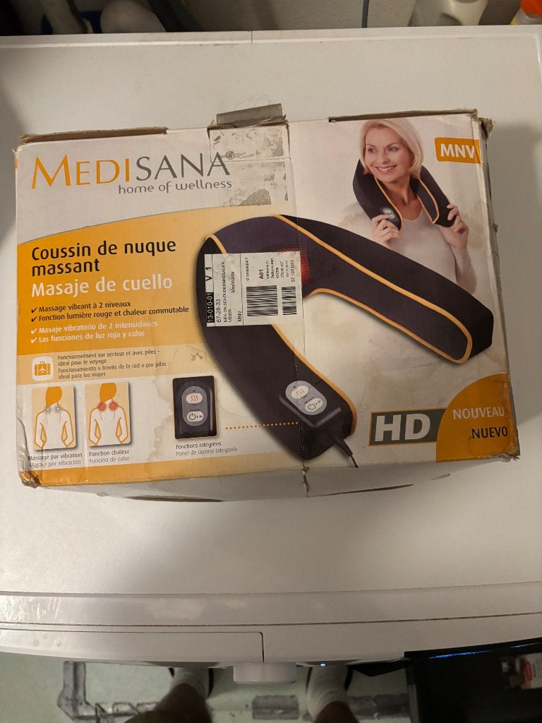 Nekmassage kussen, Ophalen of Verzenden, Zo goed als nieuw, Lichaamsverzorging