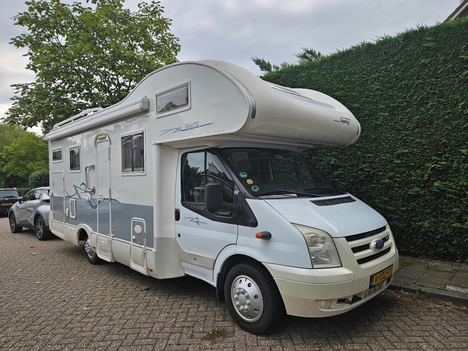 Rimor Superbrig 687TC 2.4 TDCi – 6 slp – XXL garage – zeer, Standaard zit, Alkoof, Ringverwarming, Luifel