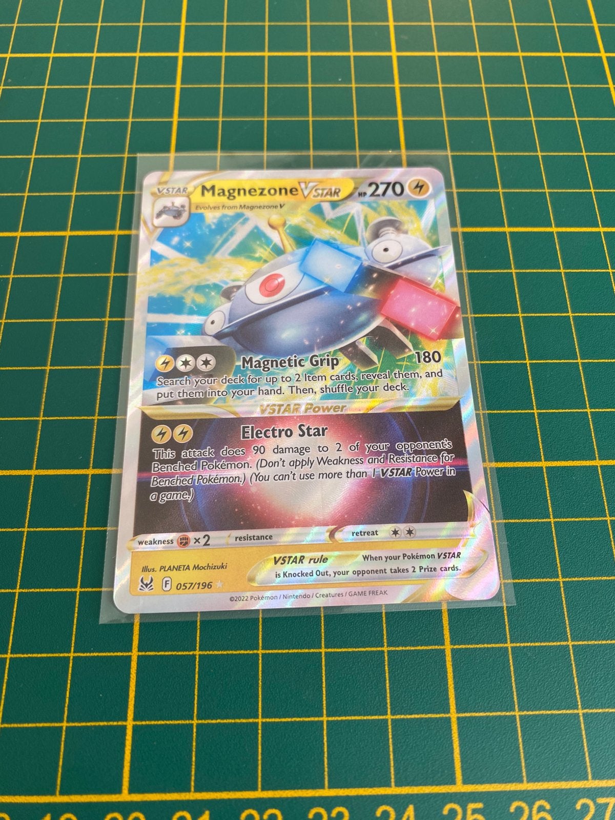 Magnezone Vstar 057/196 Pokemon Lost Origin, Ophalen of Verzenden, Nieuw