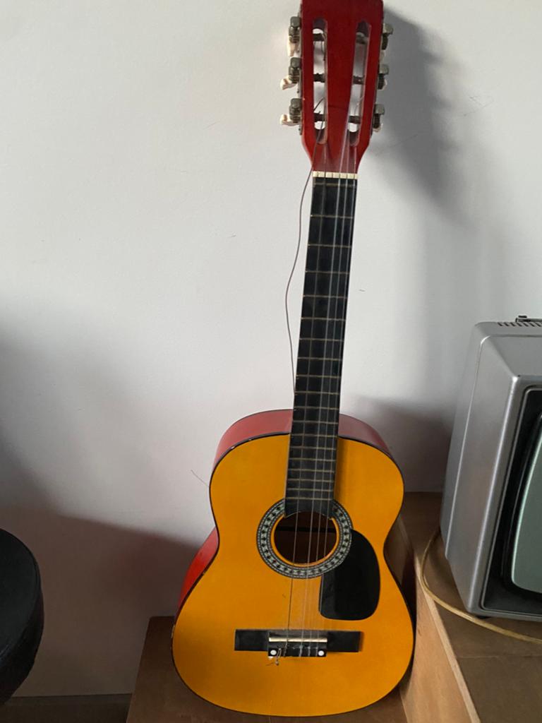 Klassieke gitaar - weinig gebruikt, 1 snaar kapot, Ophalen, Zo goed als nieuw, Klassieke of Spaanse gitaar