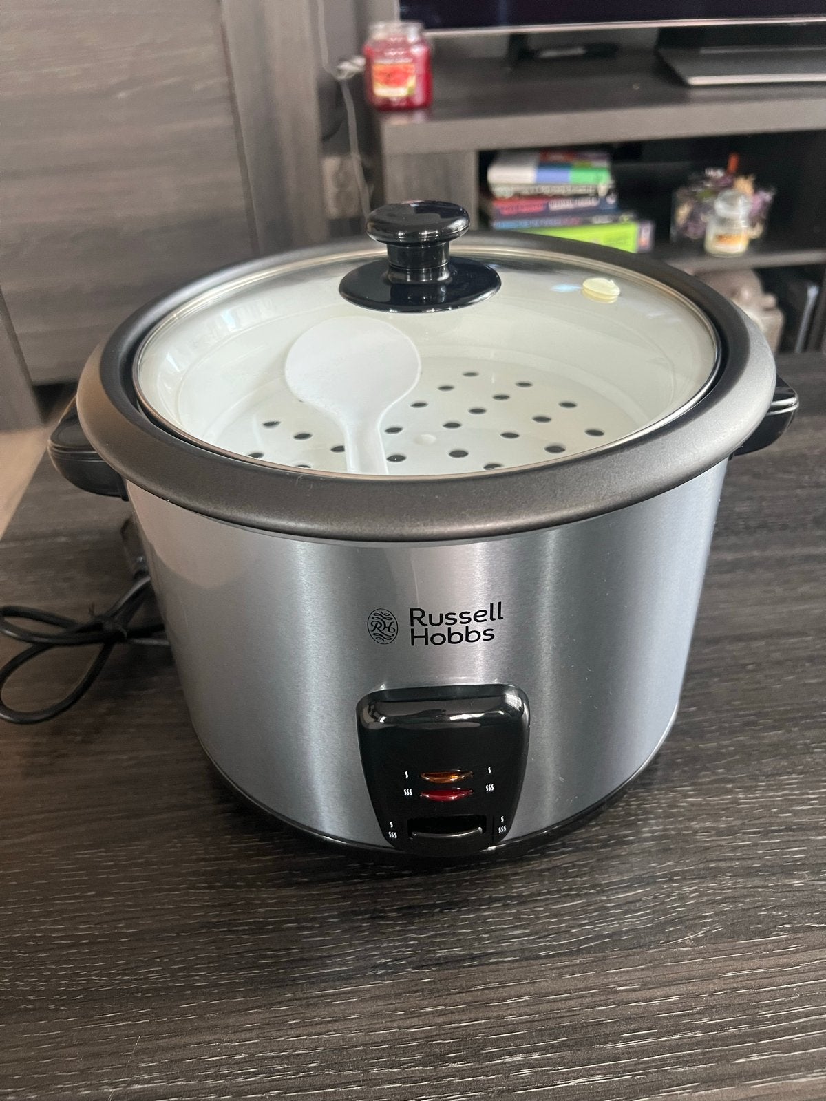 Russell Hobbs Rijstkoker met stoomfunctie, Ophalen, Zo goed als nieuw