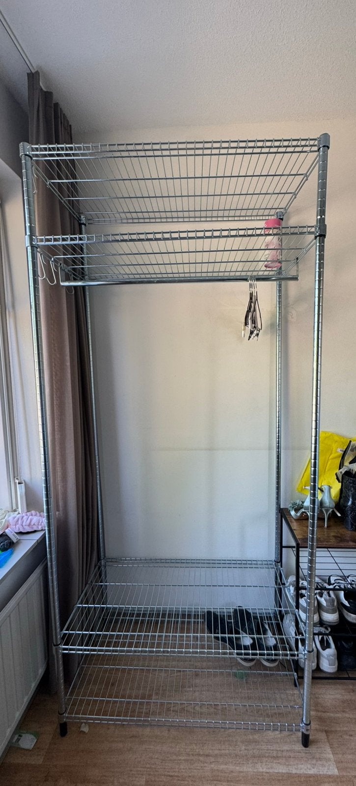 Metalen kledingrek 2 x OMAR IKEA, Ophalen, Gebruikt