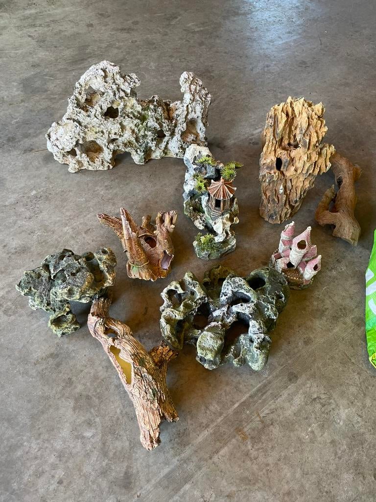 Aquarium decoratie, Dieren en Toebehoren, Vissen | Aquaria en Toebehoren, Ophalen of Verzenden, Zo goed als nieuw, Decoratie, Overige merken