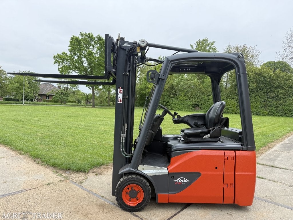 Linde E16-02 triplex mast freelift Sideshift BJ2017 garantie, Info@vanbeurdenheftrucks.nl, Linde, Heftruck, Ophalen of Verzenden