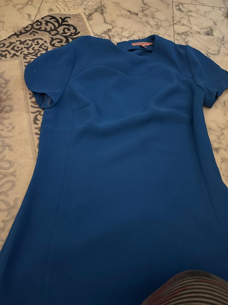 Stijlvol blauw dames topje van Ted Baker, Kleding | Dames, Tops, Blauw, Ophalen of Verzenden, Zo goed als nieuw, Korte mouw