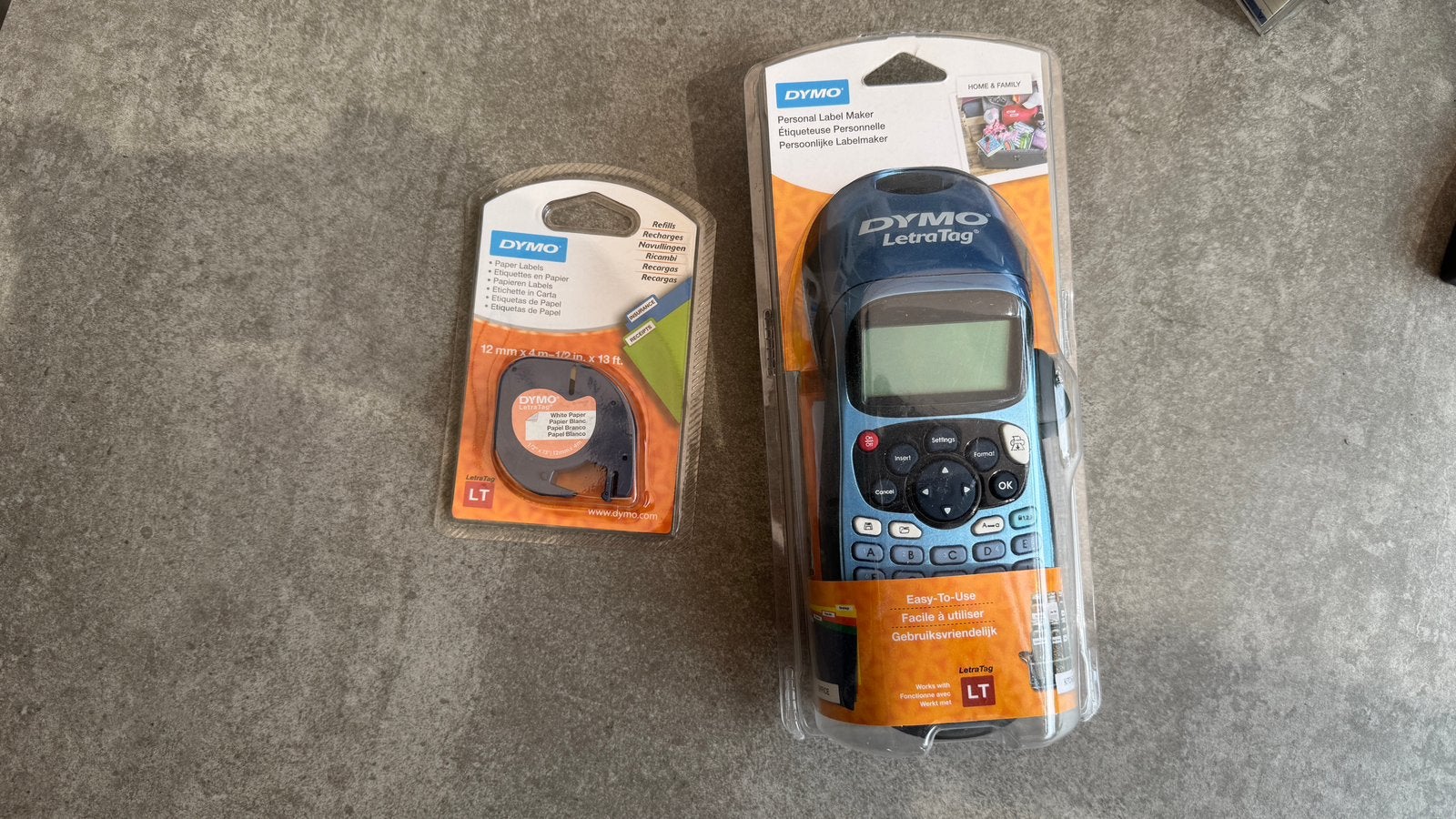 Label printer, Ophalen, Nieuw