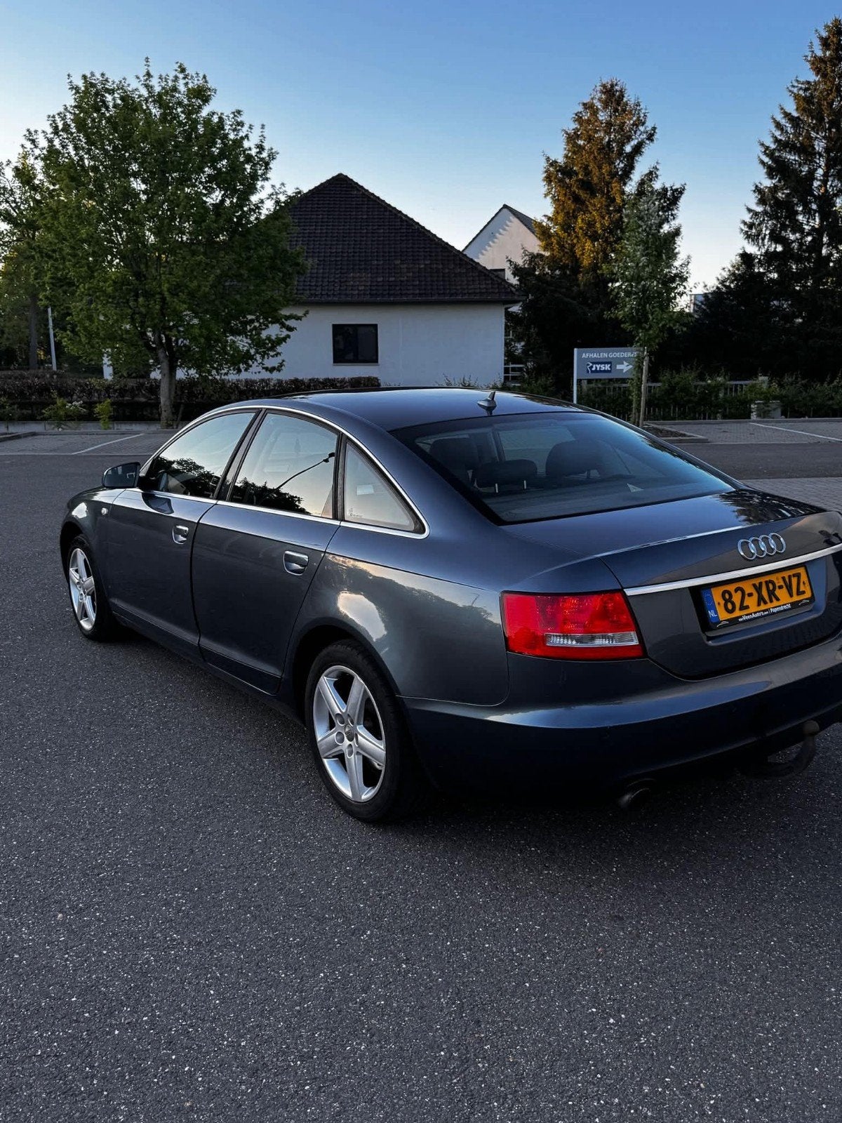 Audi A6 2.0 Tfsi 125KW AUT 2007 Blauw, ruilen mogelijk, Auto's, Audi, 1525 kg, 4 cilinders, 1984 cc, Blauw