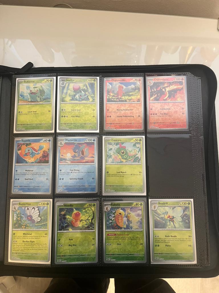 151 reverse holo’s pokemon, Verzenden, Zo goed als nieuw